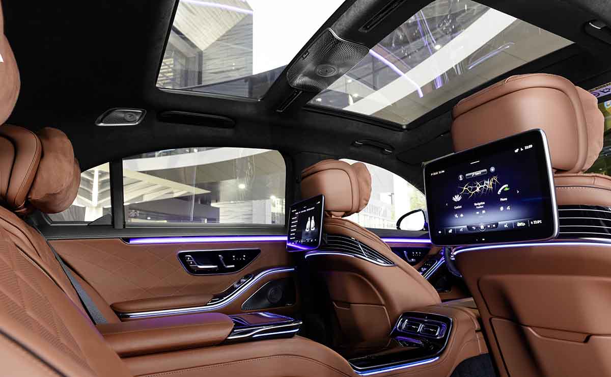 Mercedes Benz Clase S interior2