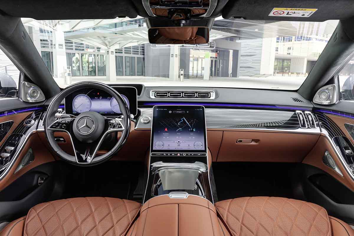 Mercedes Benz Clase S interior