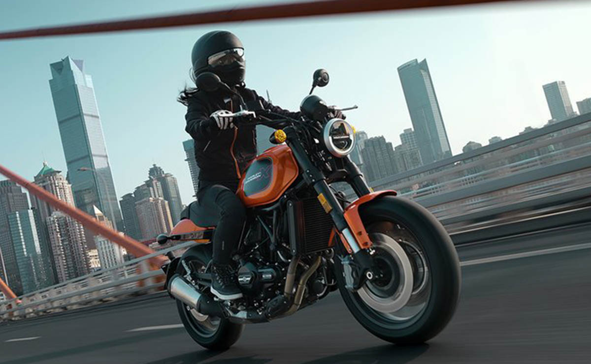 Harley-Davidson X500 ruta