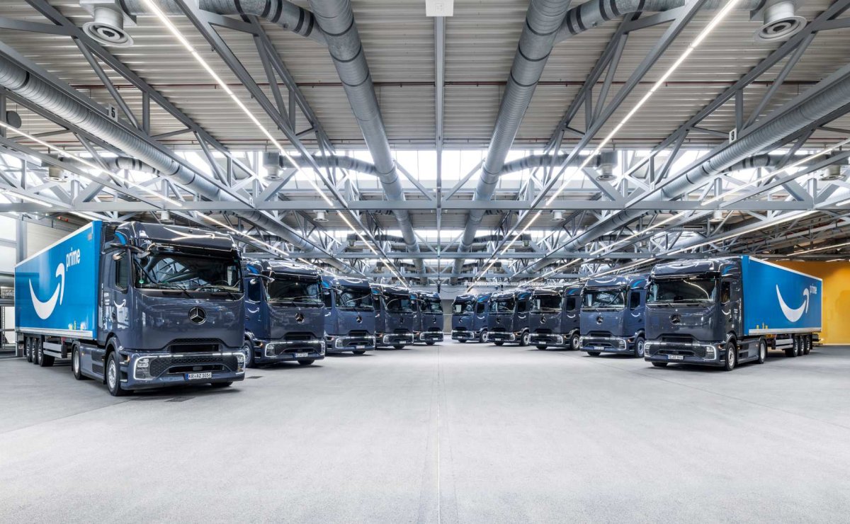 Amazon despliega 27 camiones eléctricos eActros 600 de Mercedes‐Benz en Alemania: un salto hacia la logística sostenible 2 eactros2