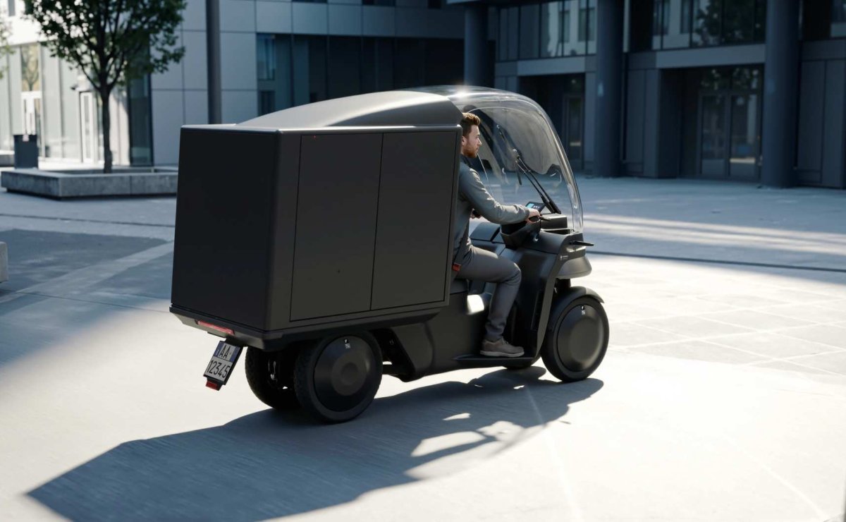 Komma Cargo: la furgoneta eléctrica de 85 cm que revoluciona la última milla 2 komma cargo3